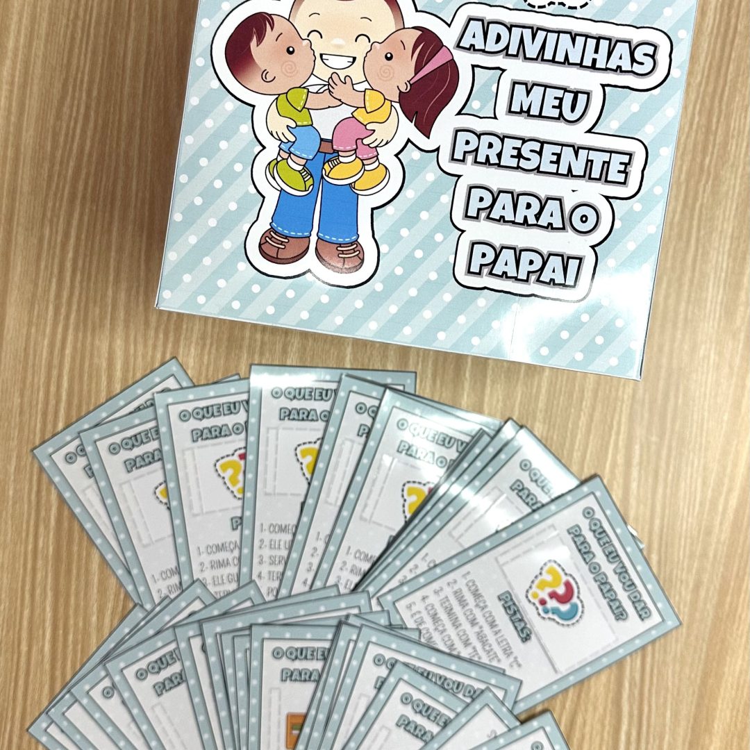 10 adivinhas - Presente para o Papai